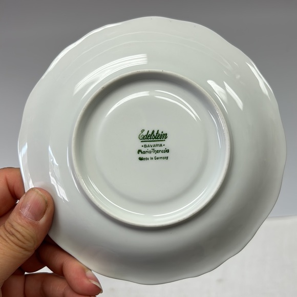 Vintage Ukrainian print tea cup and saucer by “ Edelstein” Germany - Picture 8 of 8